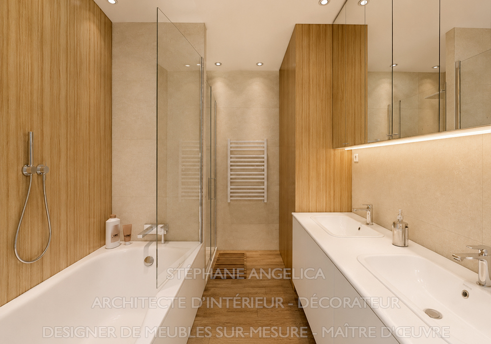Après rénovation salle de bain Paris 16